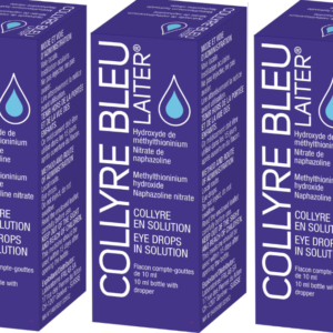 3 Bottles/ Collyre Blue Eye Drops