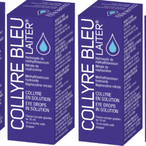 4 Bottles/ Collyre Blue Eye Drops
